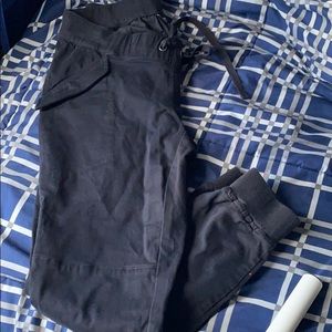 Pew in the Pod under belly stretch twill jogger